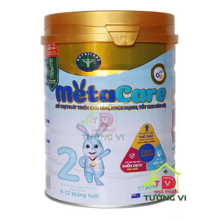 Sữa Metacare 2 – Hỗ trợ phát triển cao lớn, khỏe mạnh, tốt cho não bộ dành cho trẻ từ 6 – 12 tháng tuổi