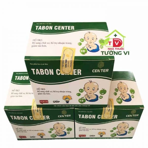 Tabon Center – Bổ sung chất xơ, hỗ trợ nhuận tràng, giảm táo bón, làm mềm phân