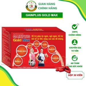 Viên bổ Gainplus Gold Max Golden Health USA