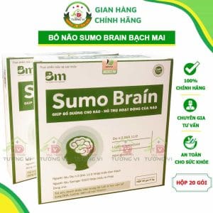 Sumo Brain Bạch Mai – Giúp bổ dưỡng não bộ, hỗ trợ hoạt động của não, tăng cường trí nhớ, sức tập trung